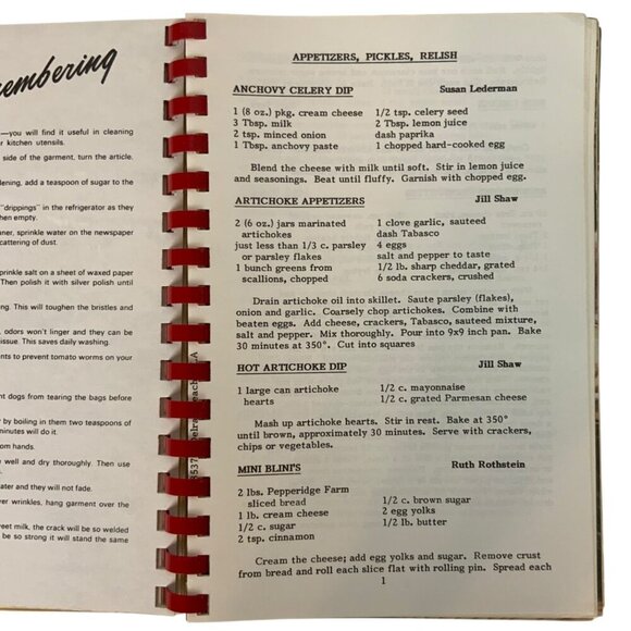 Kulanu Cooks With Temple Sinai Cookbook Palm Beach County FL 1986 Spiral Bound - Picture 5 of 12